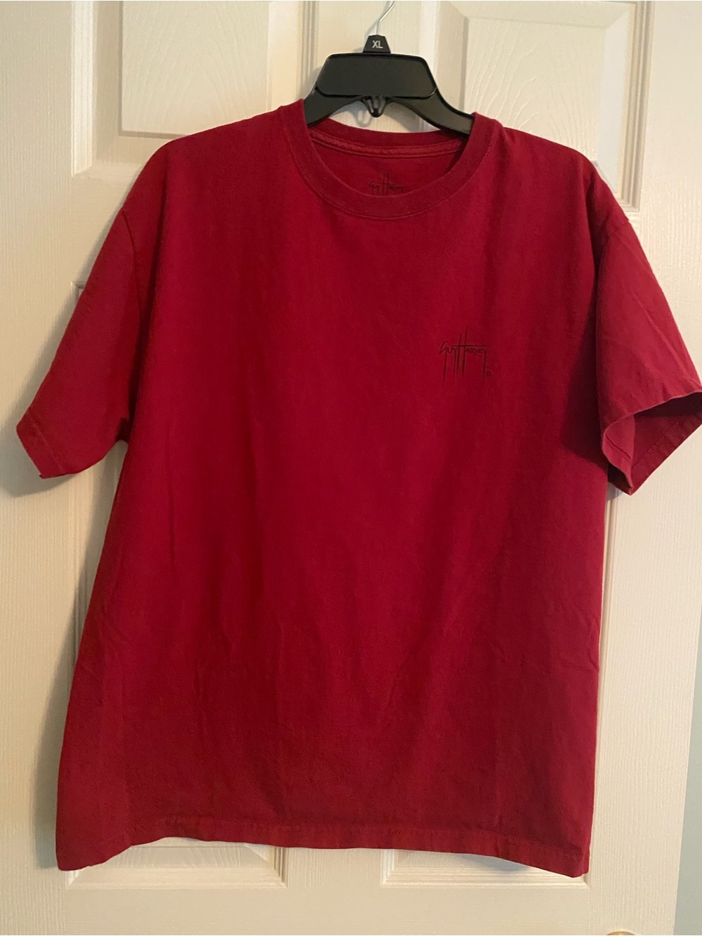 Guy Harvey Deep Red Short-Sleeve Crewneck Tee